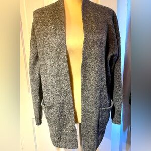 Old Navy Gray Knit Jacket Cardigan S